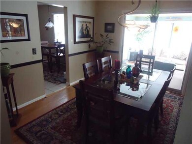 Dining Room Looks out over Florida Room