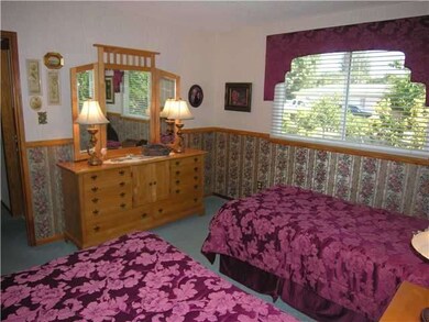 Room enough for two full beds in BR#2.