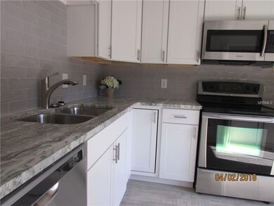 Gorgeous countertops and backsplash.