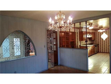 Kitchen. Dining room leading to Kitchen