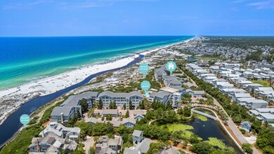 Aerial of Crossings at Watersound Beach