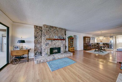 Fireplace in Living Area