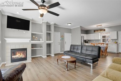 Gas fireplace and Durable LVP flooring throughout living areas