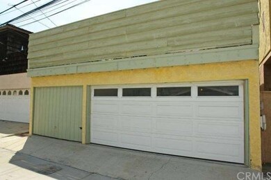 Double car garage and single car garage with large