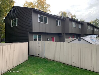 Fenced yard
