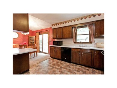 Kitchen. Newer flooring, plenty of cabinetry and c