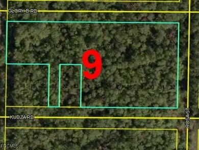 Map of property location with property boundaries highlighted