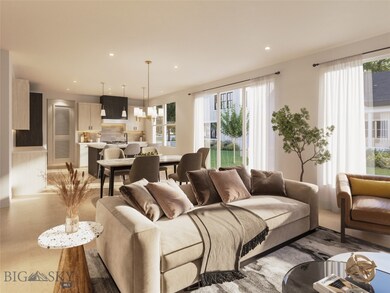 Plan 2 interior rendering