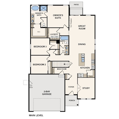 View of floor plan / room layout