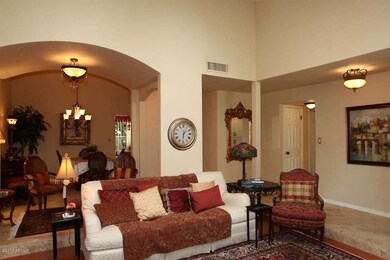 Vew of Open Living-Parlor-Dining Rooms