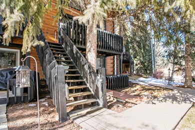 front of building