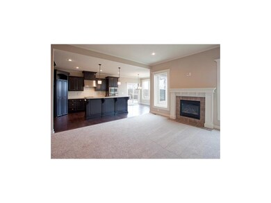 Great Room with oversized gas direct vent sealed u