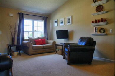 Great living room with vaulted celing and really open feel.