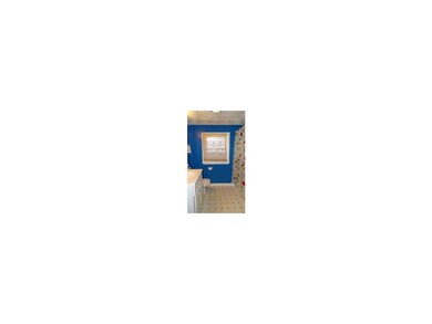 Bathroom. Nautical Bathroom with Stackable Washer