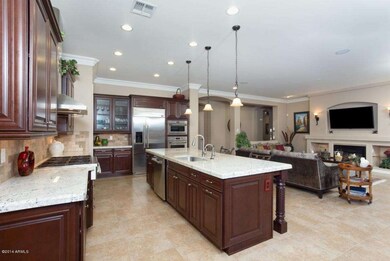 Gourmet Kitchen & Family Room