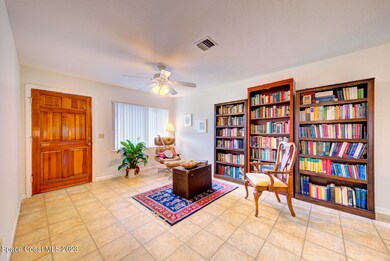 living room & front door