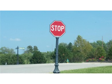 Stop signs fit in with the neighborhood design.