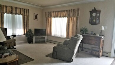 1st floor  living room. There are hardwoods under