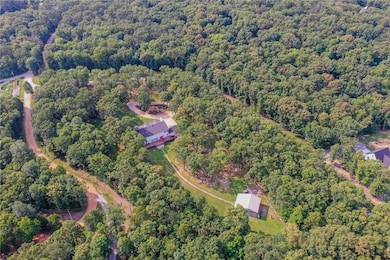 Property lines extend beyond fencing, all the way