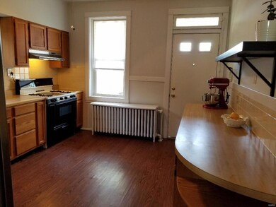 Kitchen exit to backyard