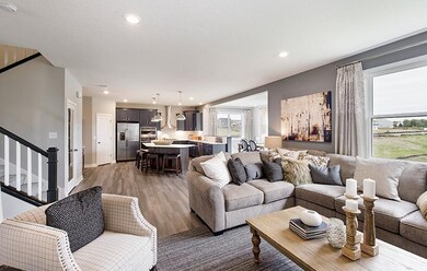 The main floor's desirable open concept offers ple