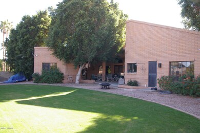 Back of home