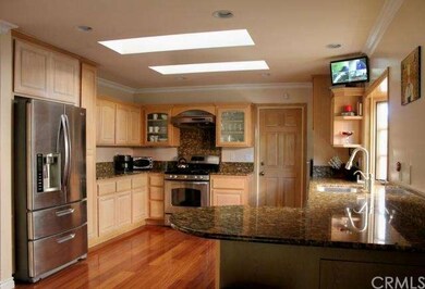 Spacious kitchen which also has great natural ligh
