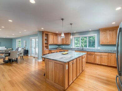 Open concept kitchen