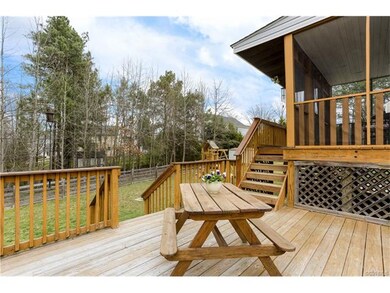 Rear Deck and Screen Porch
