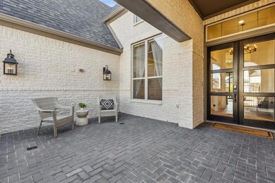 Inviting courtyard