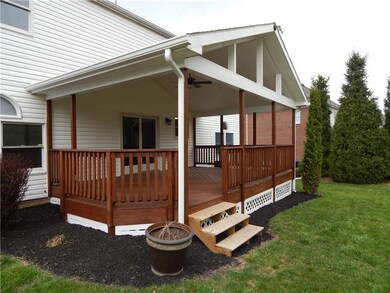 Enjoy the outdoors on the covered rear deck, compl