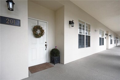 FRONT OF CONDO - STEPS FROM ELEVATOR