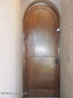Exterior View of Courtyard Door