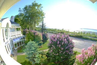 View off the balcony