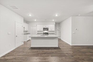 Open concept layout