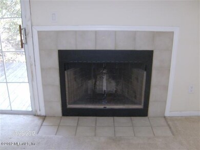 woodburning fireplace