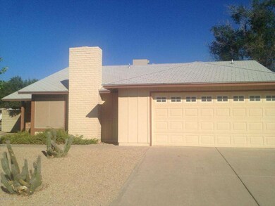 Front of home with garage