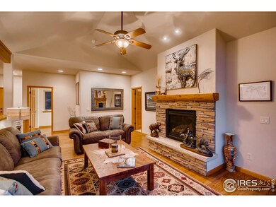 Enjoy the gas fireplace