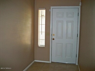 Interior front entry