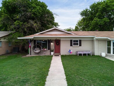 View of front of property with central air condit