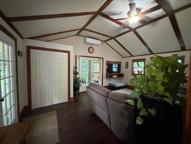 7- Living room addition offers door to e