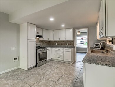 Kitchen - Completely updated to include trendy til
