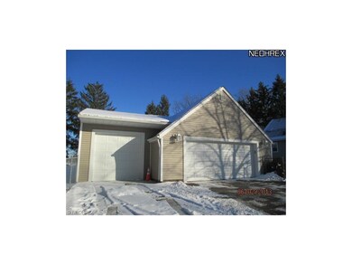Huge 3 car garage with extra storage.