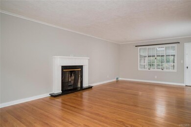 Freshly painted interior in neutral decor.  Expans