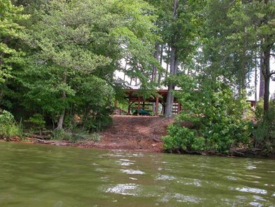 Canoe storage for all lot owners to use close to t