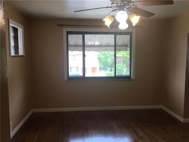 Large window allows natural light to shine through