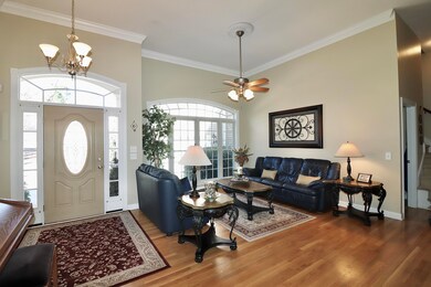 entry and sitting room