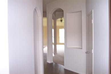 Front entryway looking toward living room