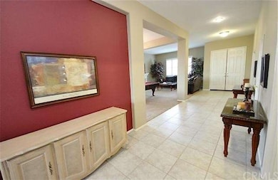 Wide entryway and halls
