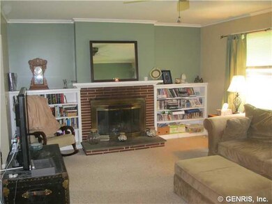 Living Room. Nice open lving room with fireplace a